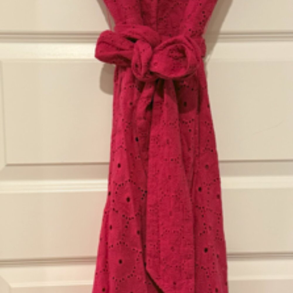 J. Peterman Pink Cotton Sleeveless 1947 Dress Size 0 - Picture 4 of 7
